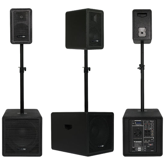 TUMAN 2.2 Channel Professional Party Karaoke PA System TPS1226CO