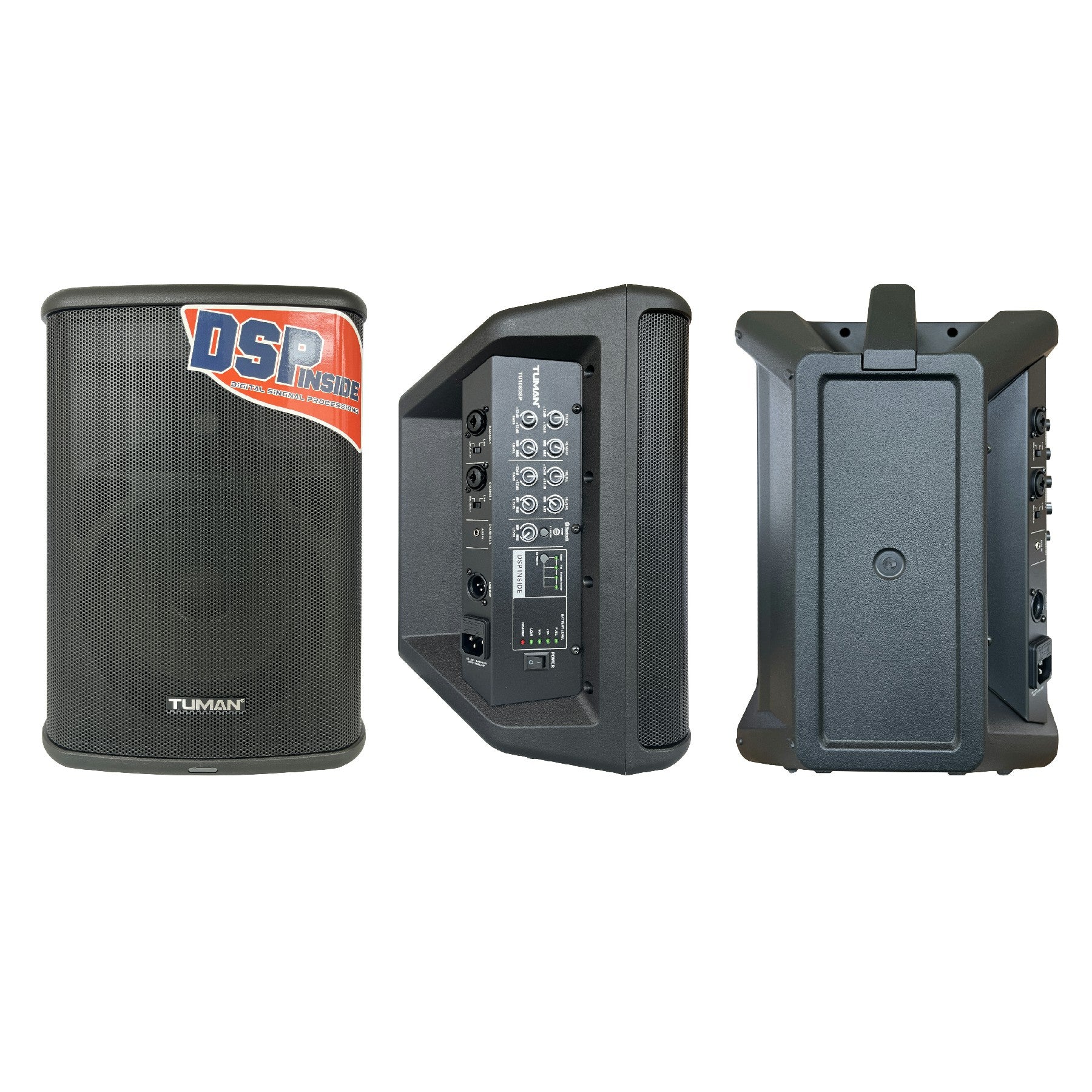 TUMAN 8 inch portable Karaoke active speaker TU108DSP