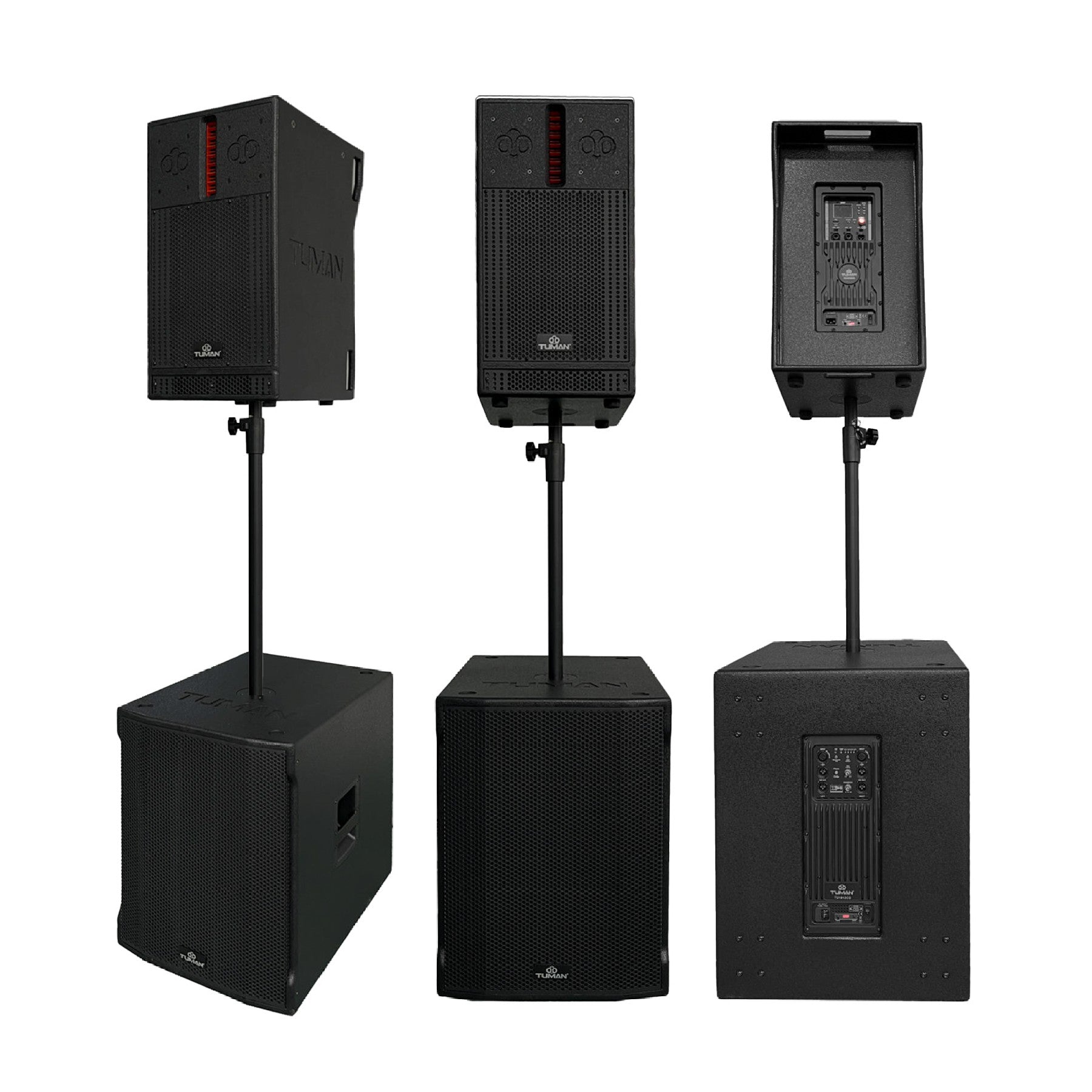 TUMAN 1.1 High Power Professional Audio System TU1812CO