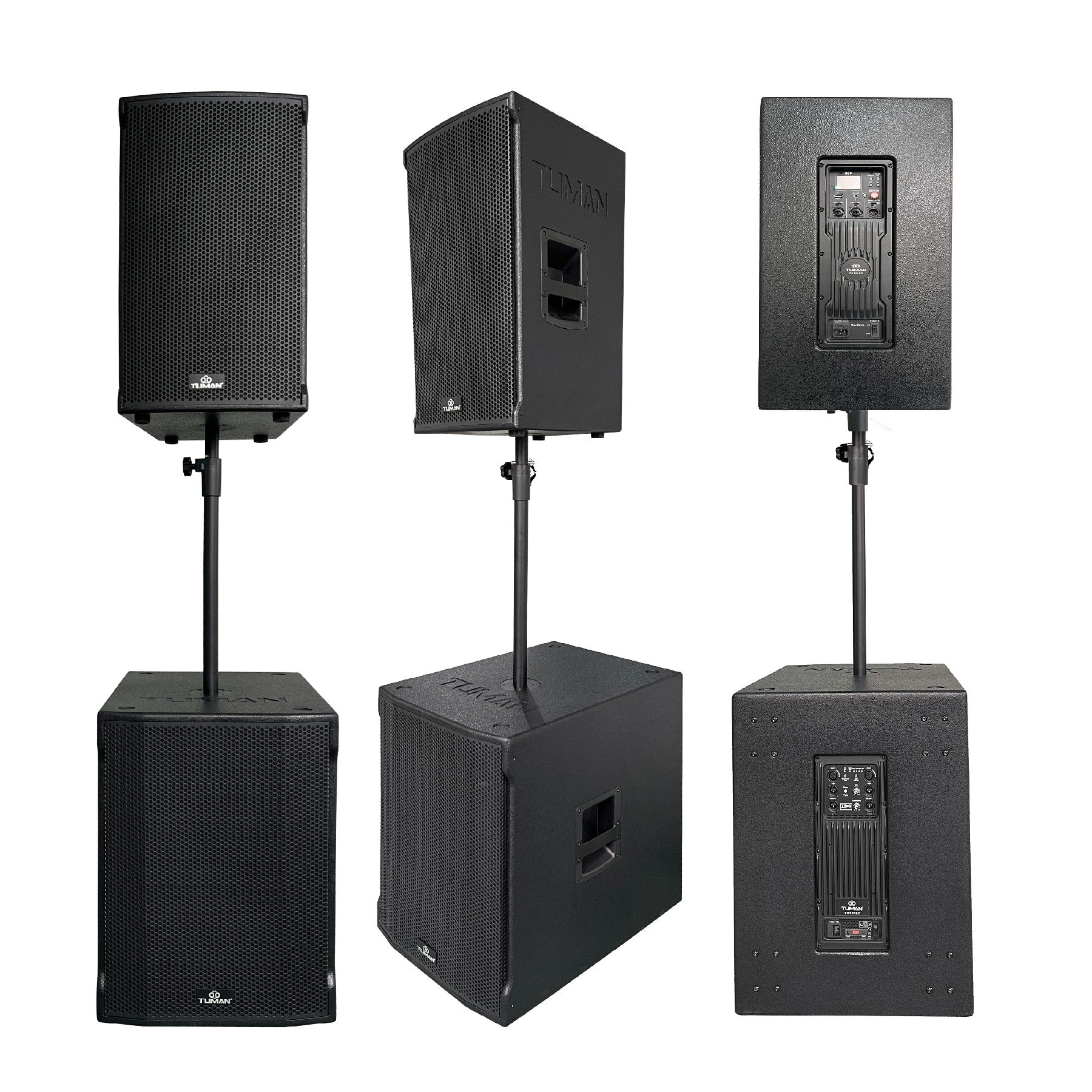 TUMAN 1.1 High Power Professional Audio System TU1815C