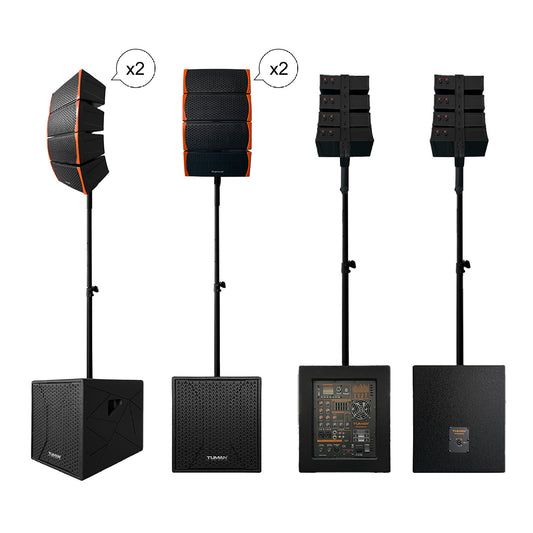 TUMAN 2.2 Channel Party Karaoke PA System TU2284CO